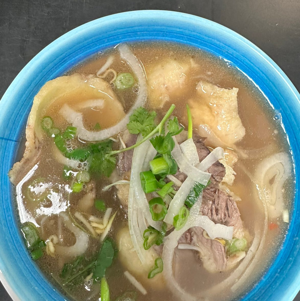 Beef Fatty Brisket Noodle Soup.