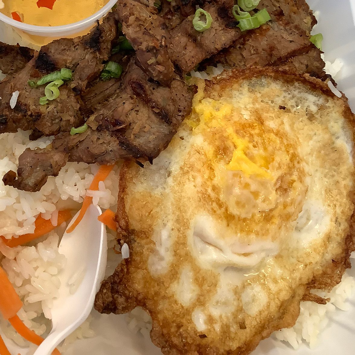 Grilled Pork Rice.
