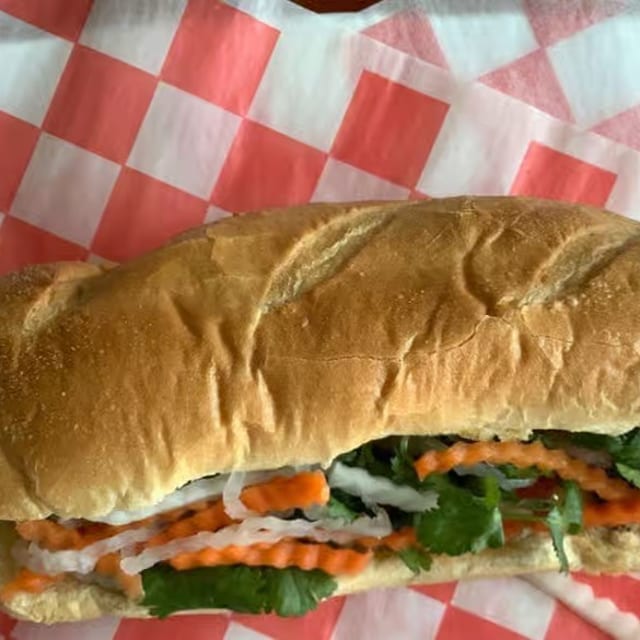 Grilled Chicken Banh Mi.