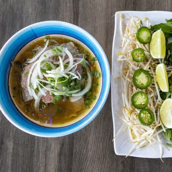 Spicy Beef Noodle Pho / Bun Bo Hue.