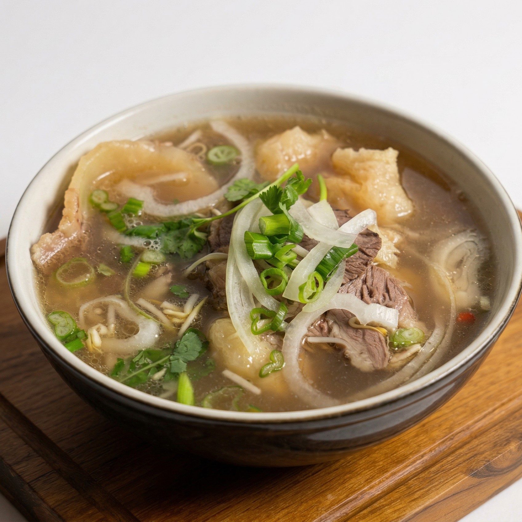 Beef Fatty Brisket Pho / Gau.