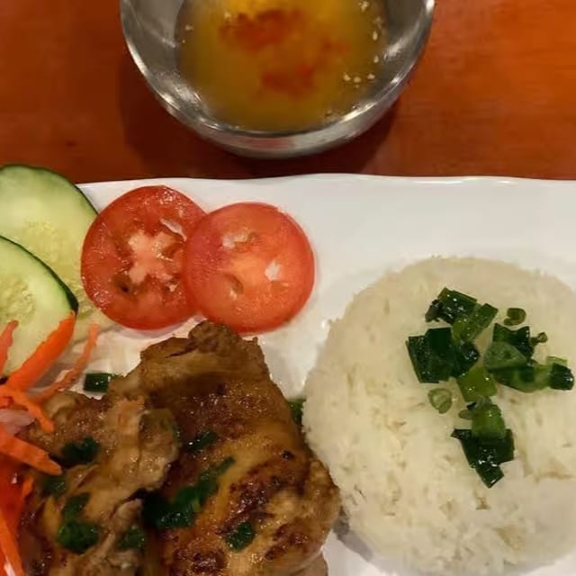 Grilled Chicken Rice.