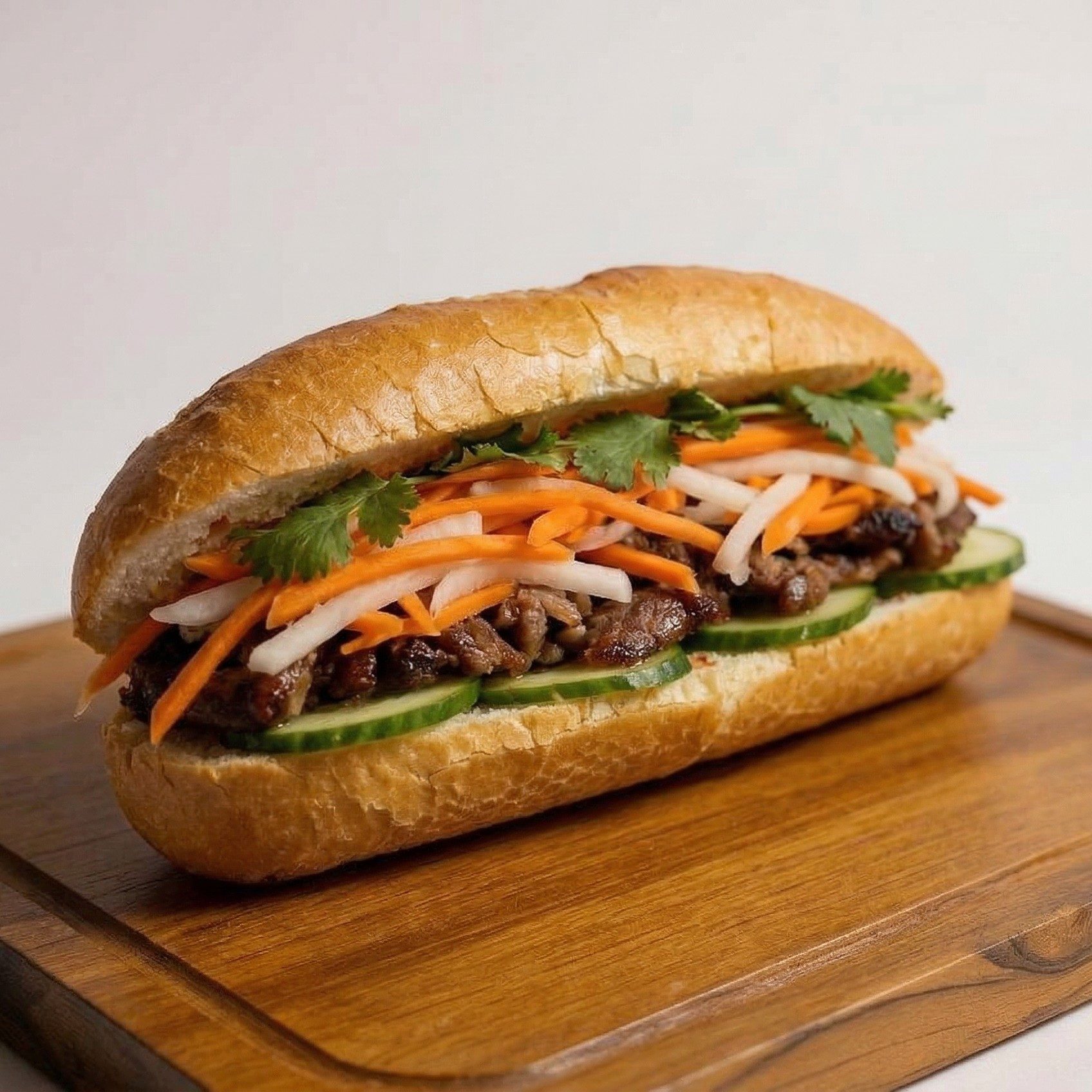 Grilled Chicken Banh Mi.