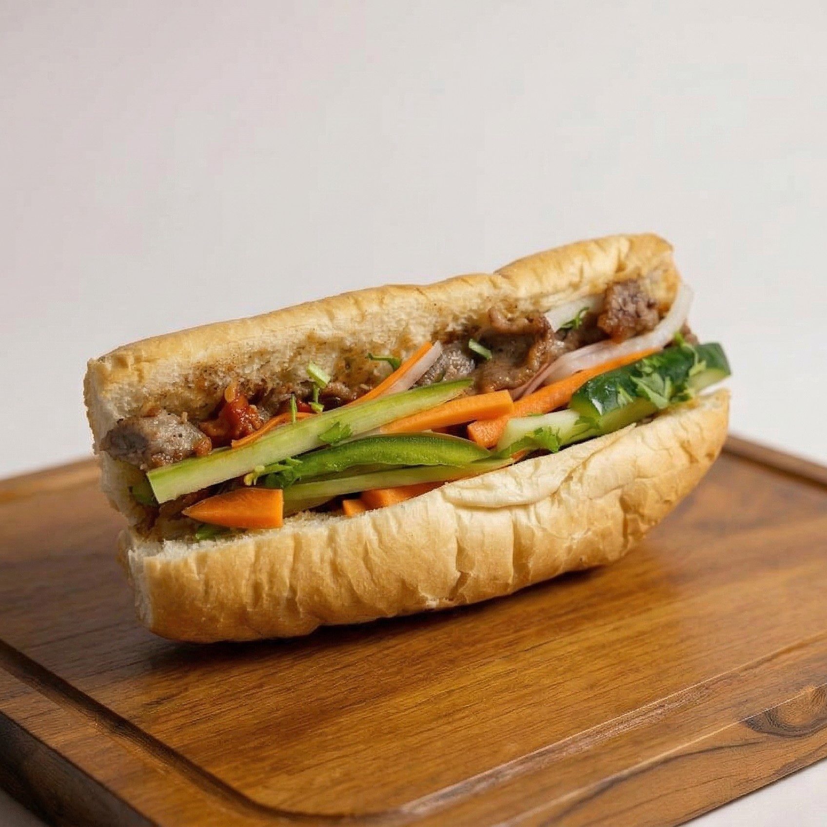 Grilled Pork Banh Mi.