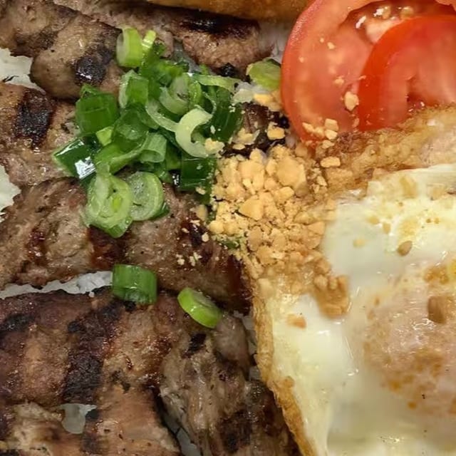 Grilled Beef Rice.